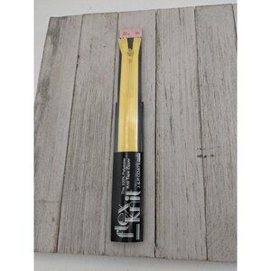 Vintage J&P Coats Flex Knit All Purpose Zipper 22" Yellow 157-A